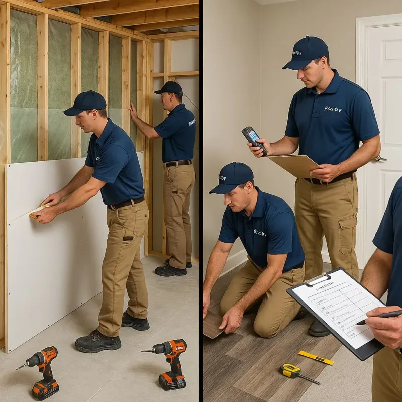 Repairs and Reconstruction process in Merrillville, IN