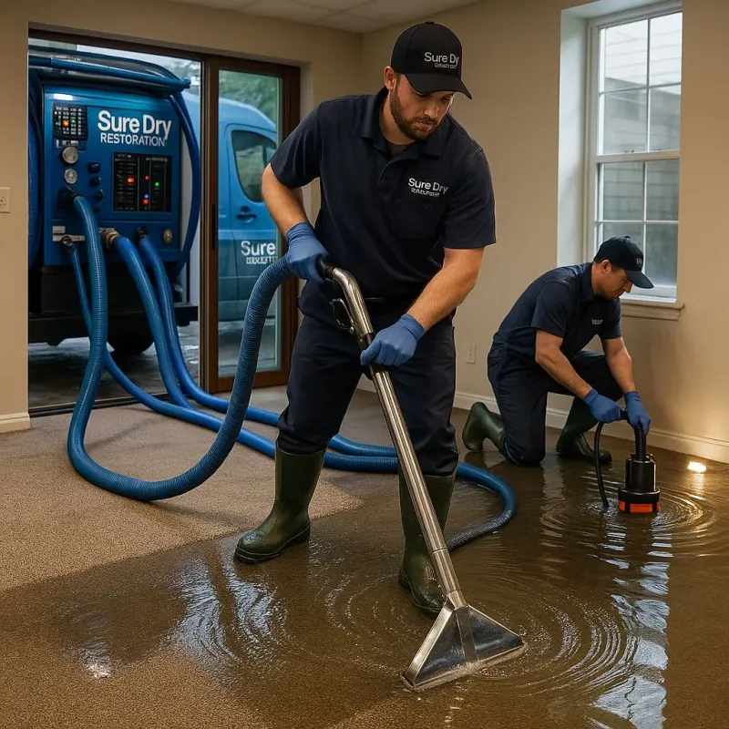 Water Extraction and Removal process in Merrillville, IN